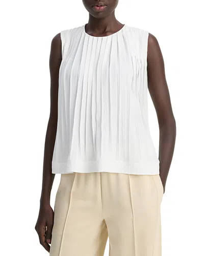 VINCE PLEATED A LINE TOP