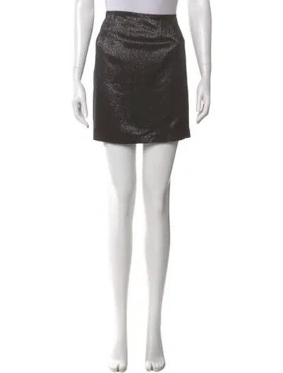 Pre-owned Vince Pleated Accents Mini Skirt In Multi
