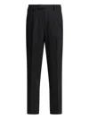 Vince Louie Relaxed Trousers Black In Black