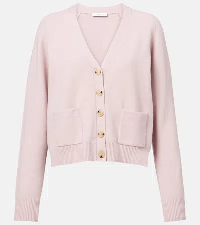 Vince Pocket Cardigan In Purple