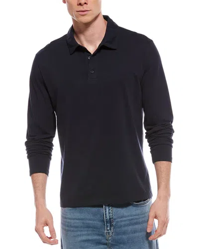 Vince Polo Shirt In Blue