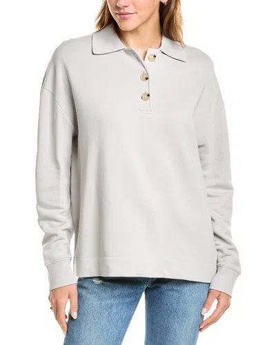 Vince Polo Shirt In Grey