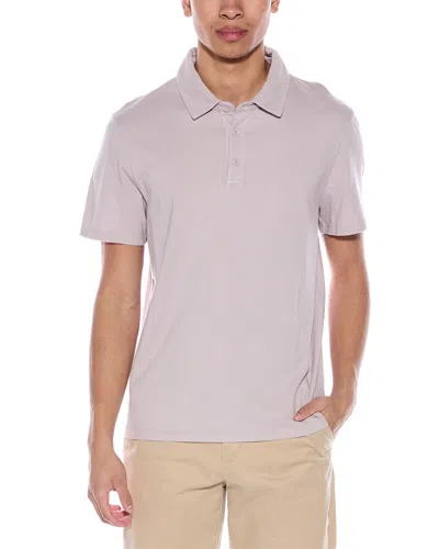 Vince Polo Shirt In Pink