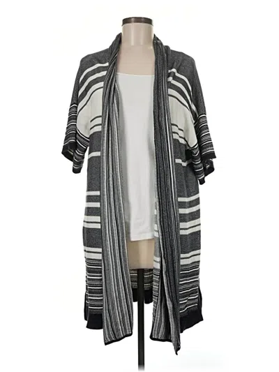 Pre-owned Vince Poncho In Gray