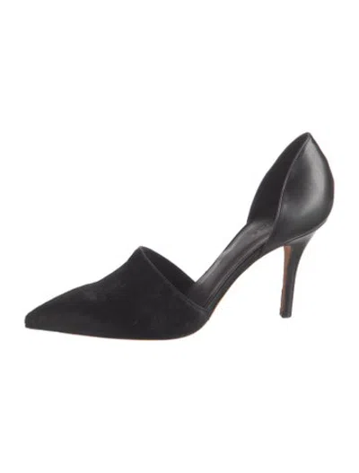 Pre-owned Vince Ponyhair Pumps In Black