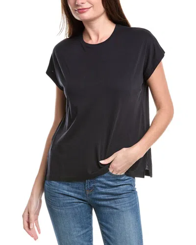Vince Popover T-shirt In Black