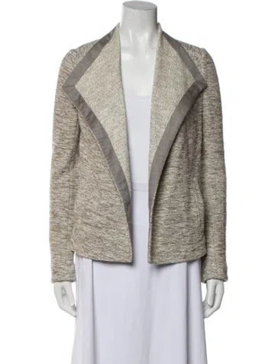 Pre-owned Vince Printed Blazer In Neutral