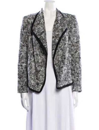 Pre-owned Vince Printed Evening Jacket In Neutral