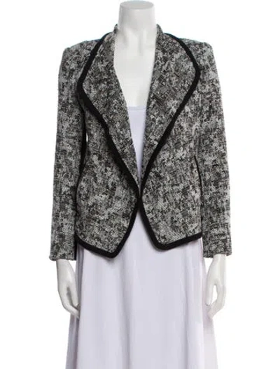 Pre-owned Vince Printed Jacket In Neutral