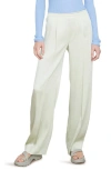 Vince Pull-on Satin Pants In Cacti