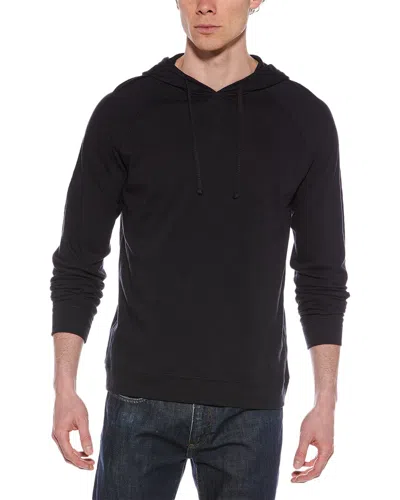 Vince Pullover Hoodie In Blue