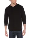 Vince Pullover Hoodie In Black