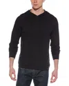 Vince Pullover Hoodie In Blue