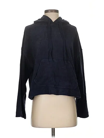 Pre-owned Vince Pullover Hoodie In Blue