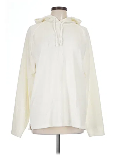 Pre-owned Vince Pullover Hoodie In Ivory