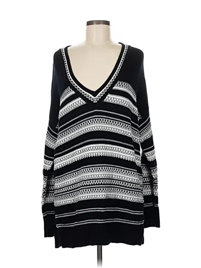 Pre-owned Vince Pullover Sweater In Black