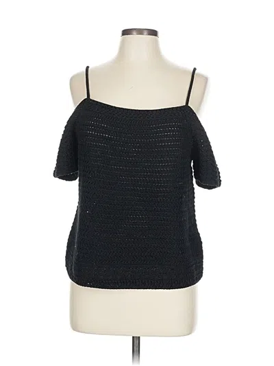 Pre-owned Vince Pullover Sweater In Black