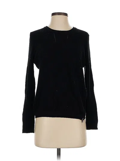 Pre-owned Vince Pullover Sweater In Black