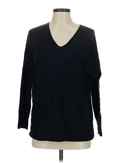Pre-owned Vince Pullover Sweater In Black