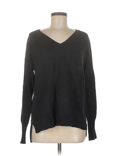 Pre-owned Vince Pullover Sweater In Black