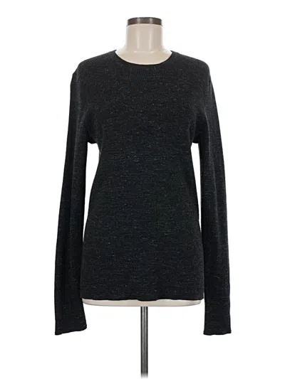 Pre-owned Vince Pullover Sweater In Black