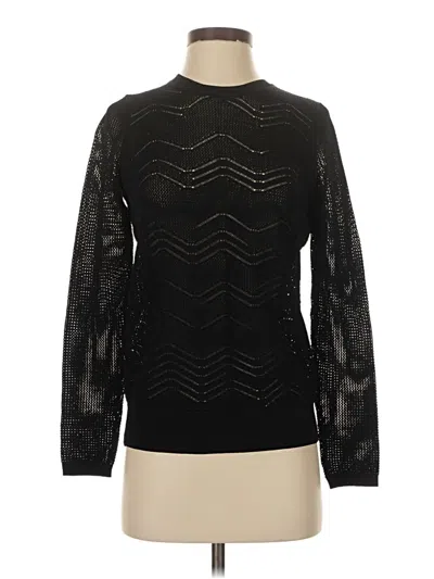 Pre-owned Vince Pullover Sweater In Black