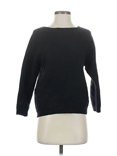 Pre-owned Vince Pullover Sweater In Black