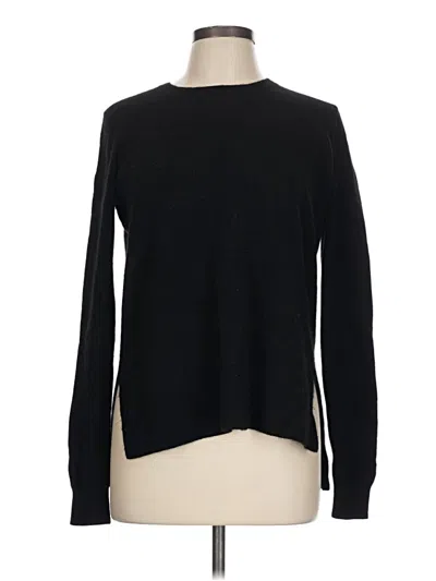 Pre-owned Vince Pullover Sweater In Black