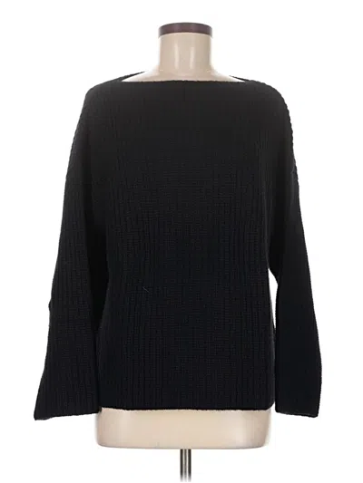 Pre-owned Vince Pullover Sweater In Black