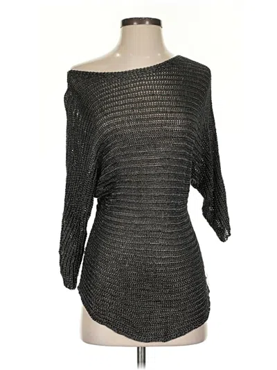 Pre-owned Vince Pullover Sweater In Black
