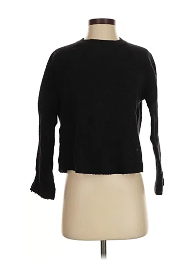 Pre-owned Vince Pullover Sweater In Black