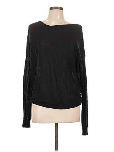 Pre-owned Vince Pullover Sweater In Black