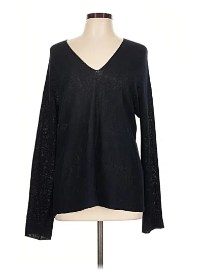 Pre-owned Vince Pullover Sweater In Black