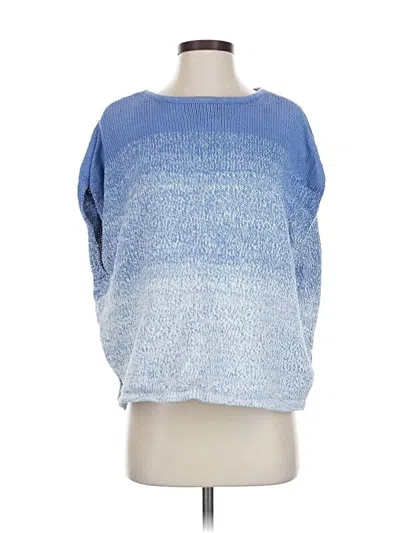 Pre-owned Vince Pullover Sweater In Blue