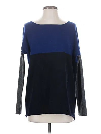 Pre-owned Vince Pullover Sweater In Blue