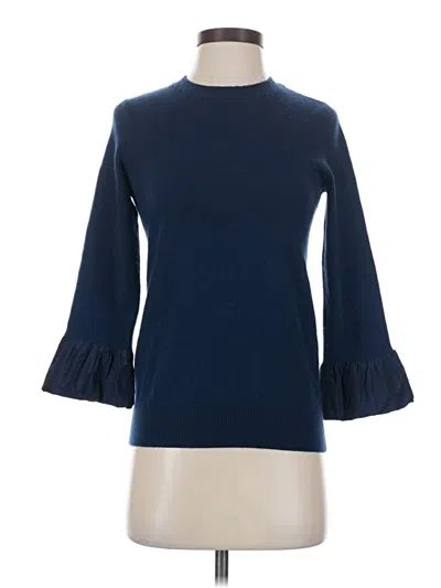Pre-owned Vince Pullover Sweater In Blue