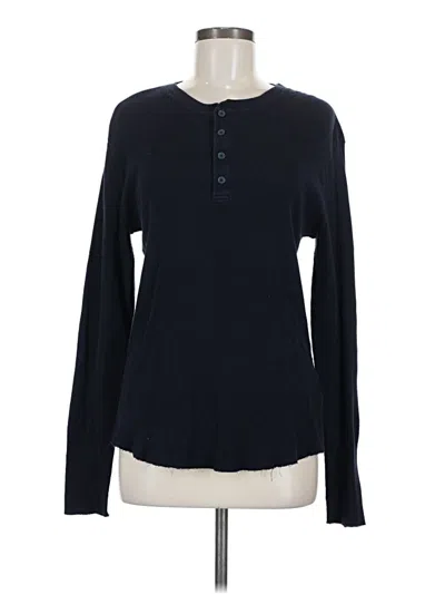 Pre-owned Vince Pullover Sweater In Blue