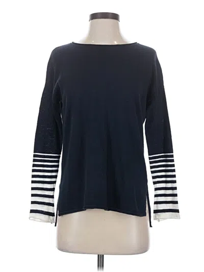 Pre-owned Vince Pullover Sweater In Blue