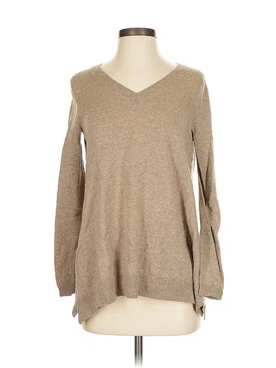 Pre-owned Vince Pullover Sweater In Brown