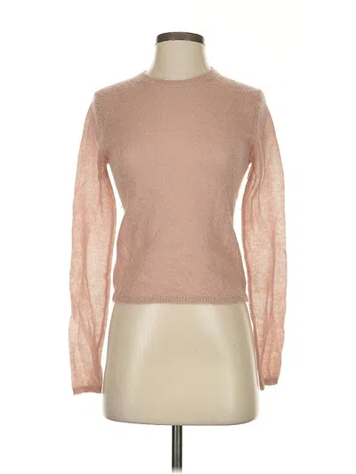 Pre-owned Vince Pullover Sweater In Brown