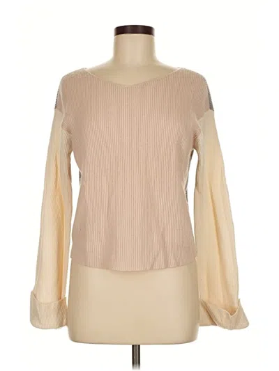 Pre-owned Vince Pullover Sweater In Brown