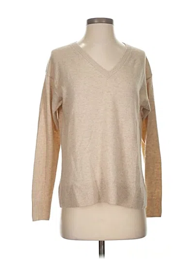 Pre-owned Vince Pullover Sweater In Brown