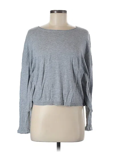 Pre-owned Vince Pullover Sweater In Gray