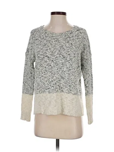 Pre-owned Vince Pullover Sweater In Gray