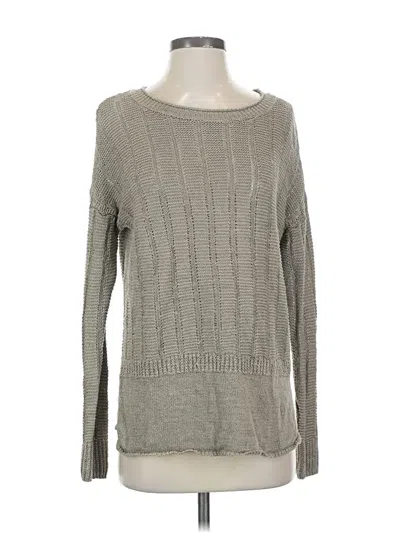 Pre-owned Vince Pullover Sweater In Gray
