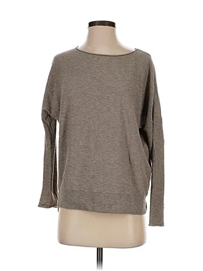 Pre-owned Vince Pullover Sweater In Gray