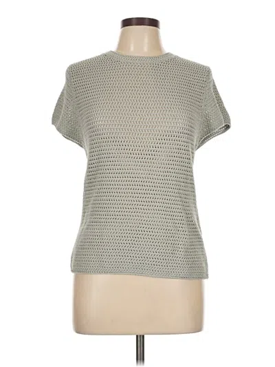 Pre-owned Vince Pullover Sweater In Gray