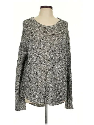 Pre-owned Vince Pullover Sweater In Gray