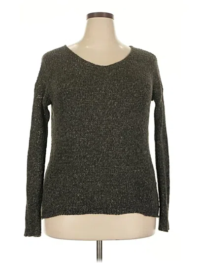 Pre-owned Vince Pullover Sweater In Gray