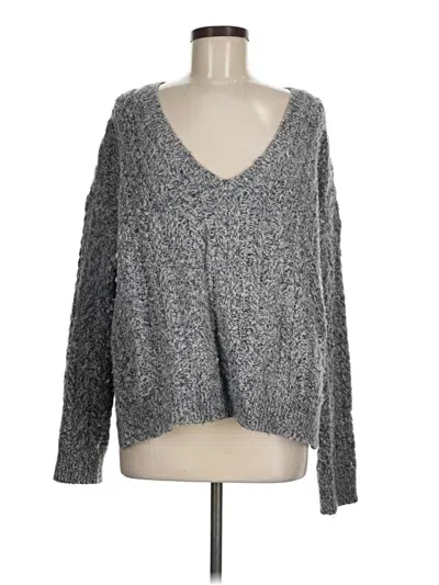 Pre-owned Vince Pullover Sweater In Gray